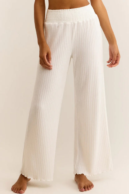 Dawn Smocked Rib Pant