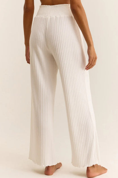 Dawn Smocked Rib Pant