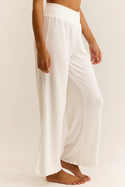 Dawn Smocked Rib Pant