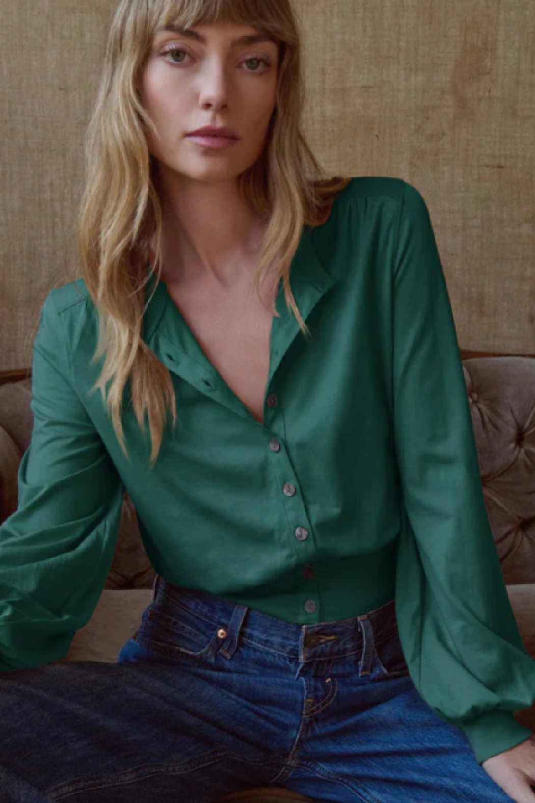 Olive Blouse