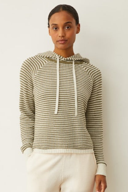 Cashmere Stripe Hoody