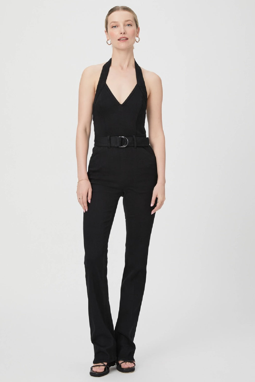 Manhattan Halter Jumpsuit w/belt