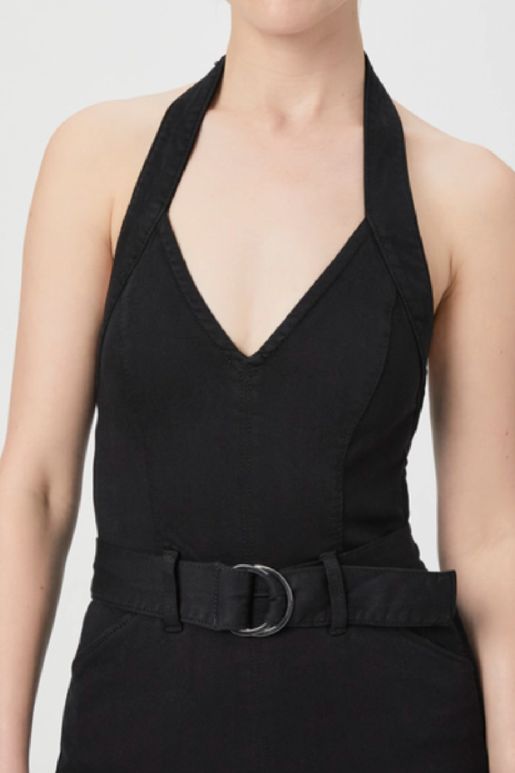 Manhattan Halter Jumpsuit w/belt