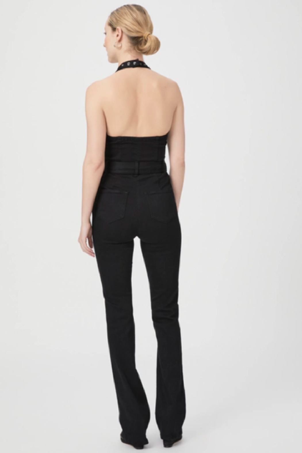 Manhattan Halter Jumpsuit w/belt